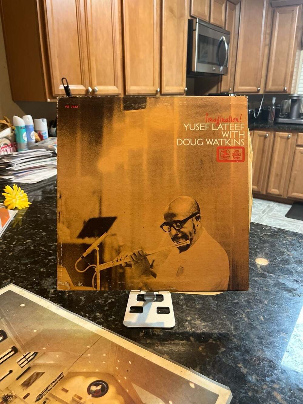 Yusef Lateef with Doug Watkins - Imagination! Vinyl LP Prestige PRST 7832 Purple